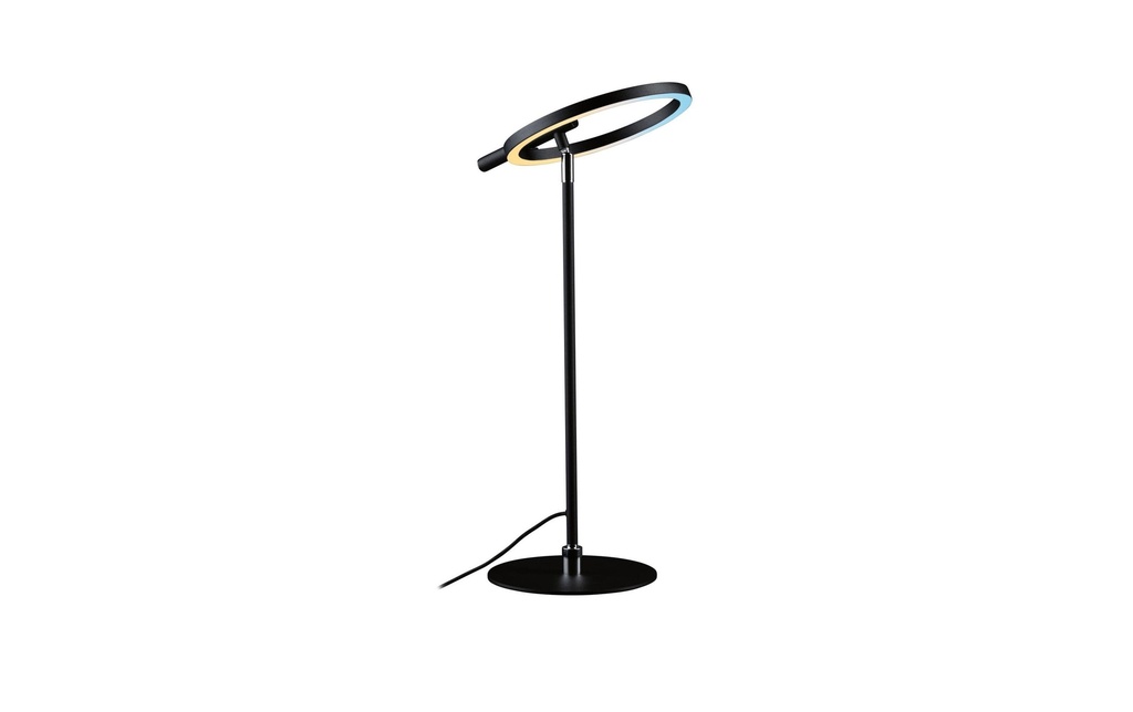 Paulmann Lampe de bureau Lampe de bureau Odila, noir mat