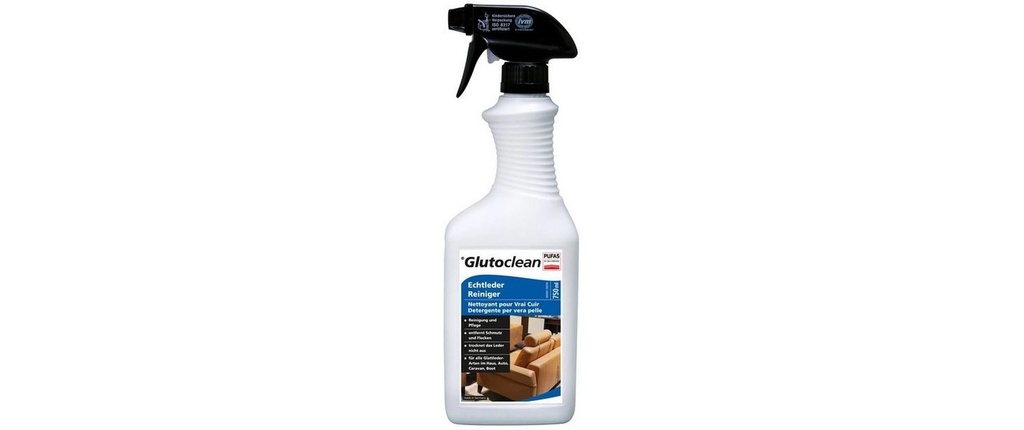 Glutoclean Nettoyant pour cuir véritable 750 ml