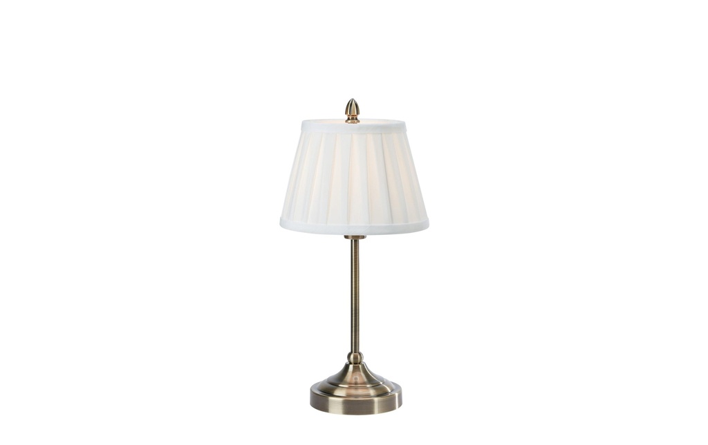 Markslöjd Lampe de table Oxford blanc/cuivre
