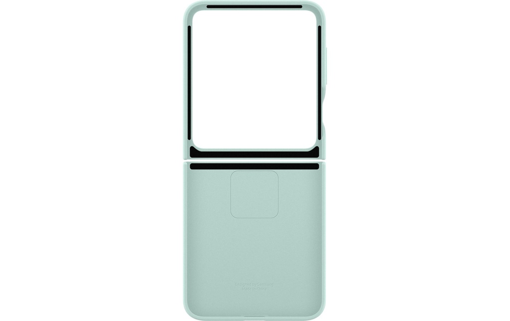 Samsung Coque arrière Silicone Galaxy Z Flip6 Mint