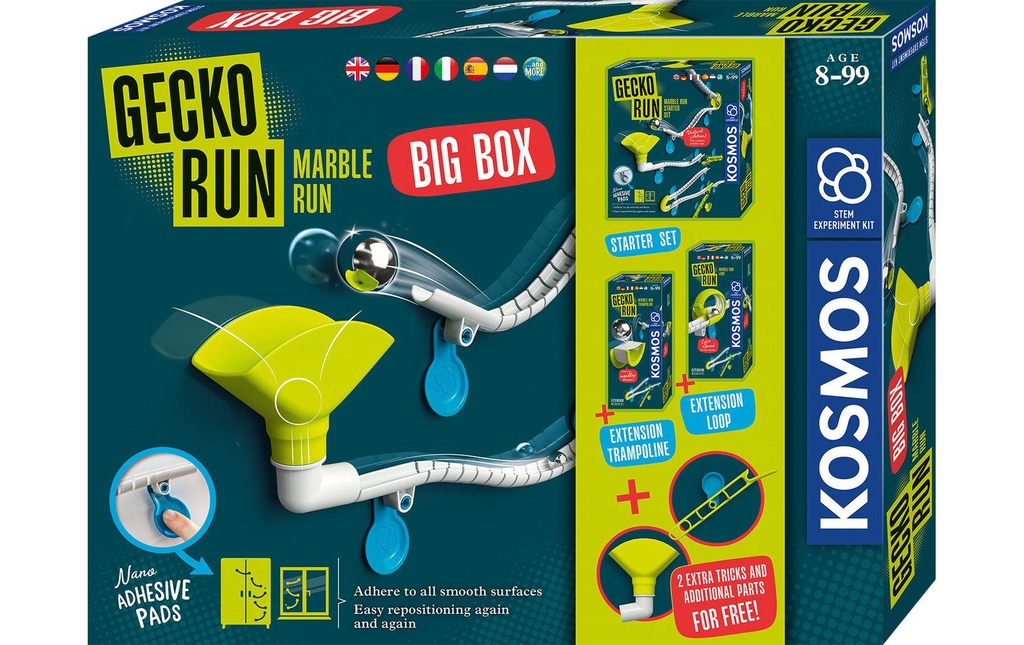 Kosmos Circuit de billes Gecko Run Big Box