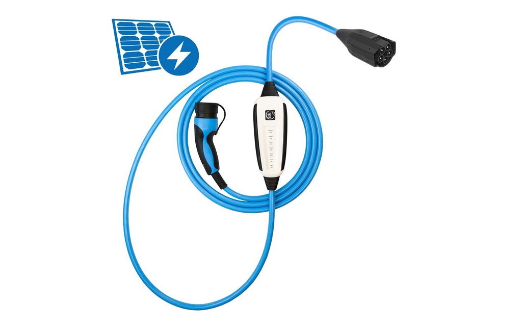 NRGkick Station de recharge mobile 32A Pure PV, 5 m, WLAN, BLE