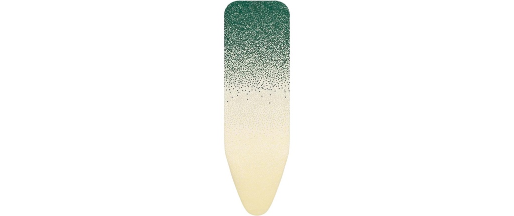 Brabantia Housse de planche à repasser B 124 x 38 cm, Vert/Beige