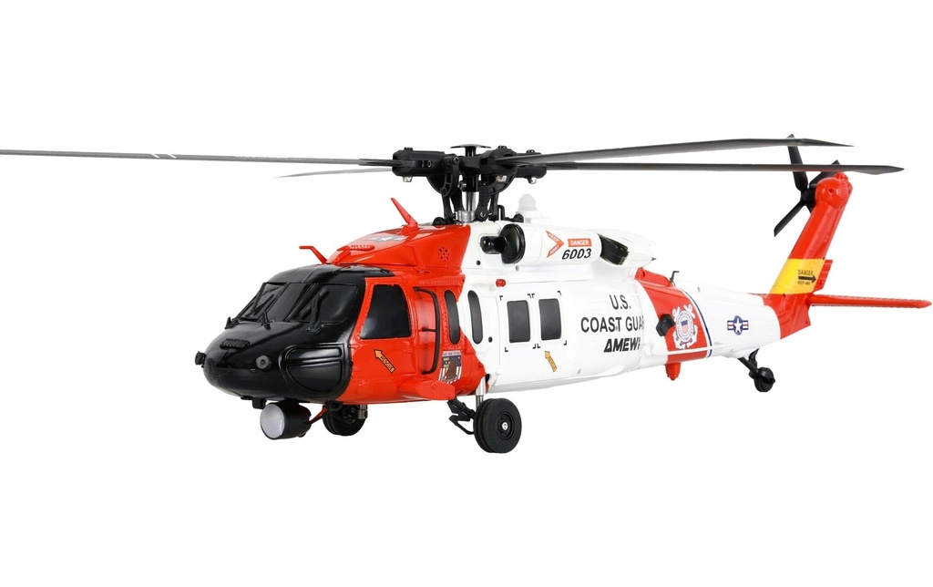 Amewi Hélicoptère UH60 Black Hawk Garde-côtes RTF