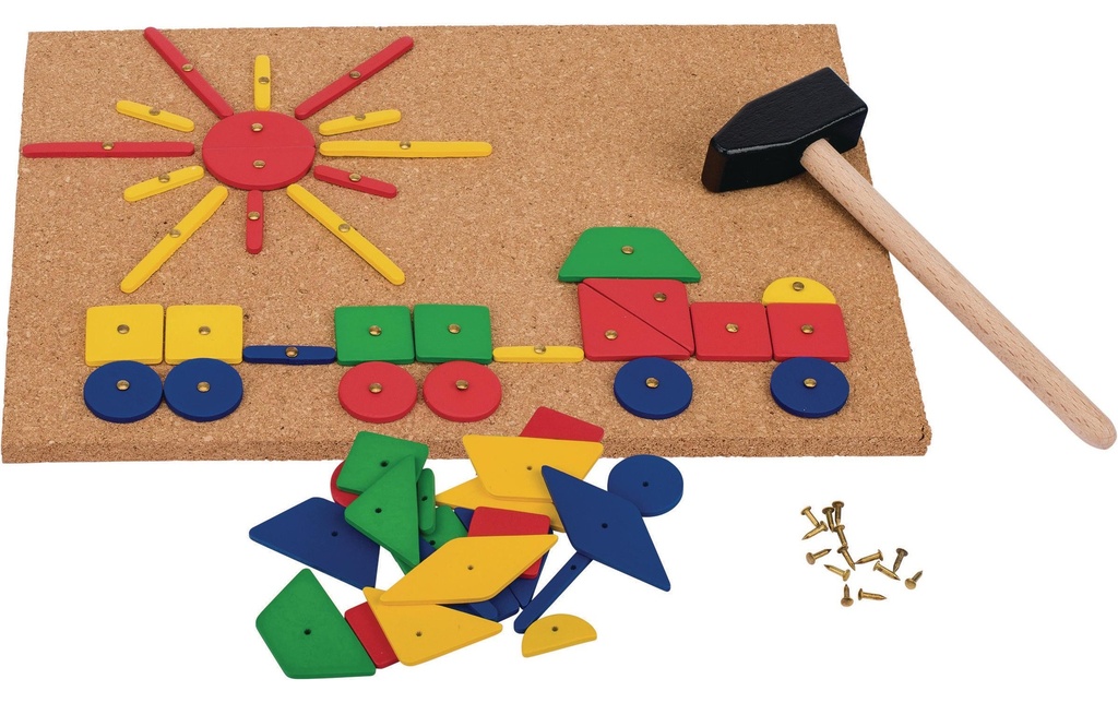 Goki Jeux d’enfant Jeu du marteau XXL