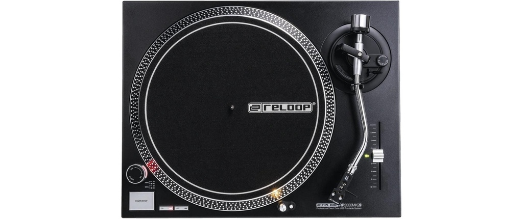 Reloop Tourne-disque RP-2000 USB MK2 Noir