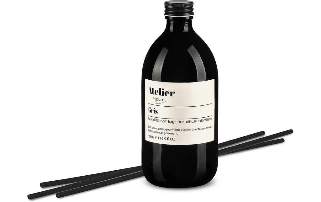 ipuro Recharge Parfum d'intérieur Gris, 500 ml
