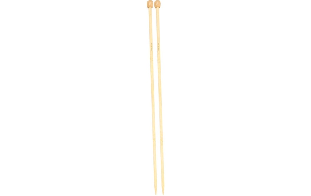 lalana Aiguilles à tricoter 6 mm, 2 pièces