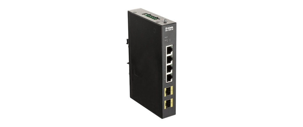 D-Link Switch sur rail DIS-100G-6S 6 Port