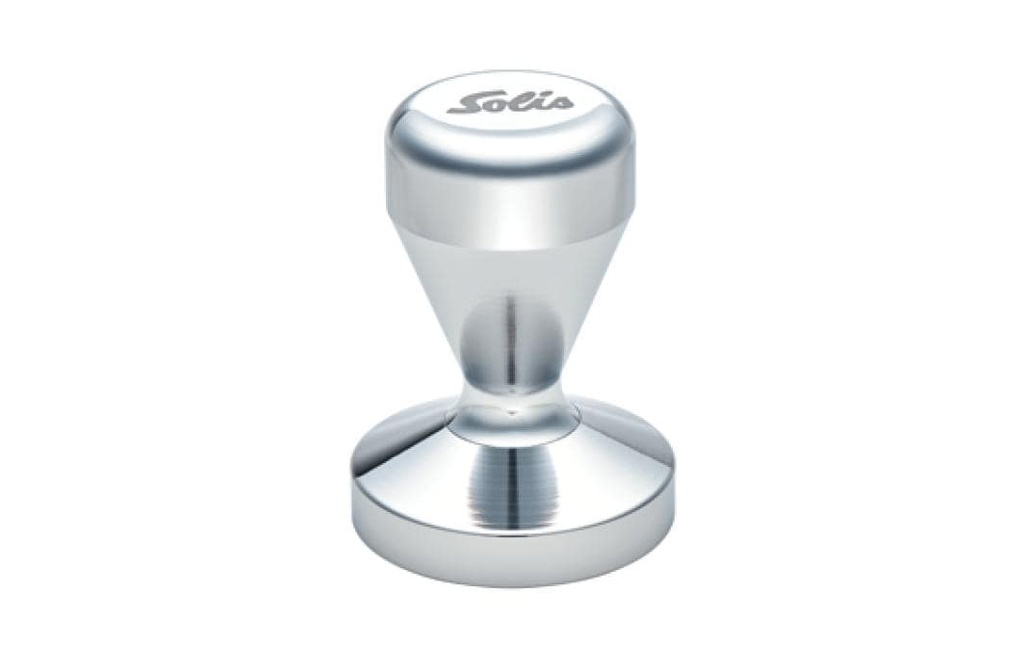 Solis Tamper Chrome Argent