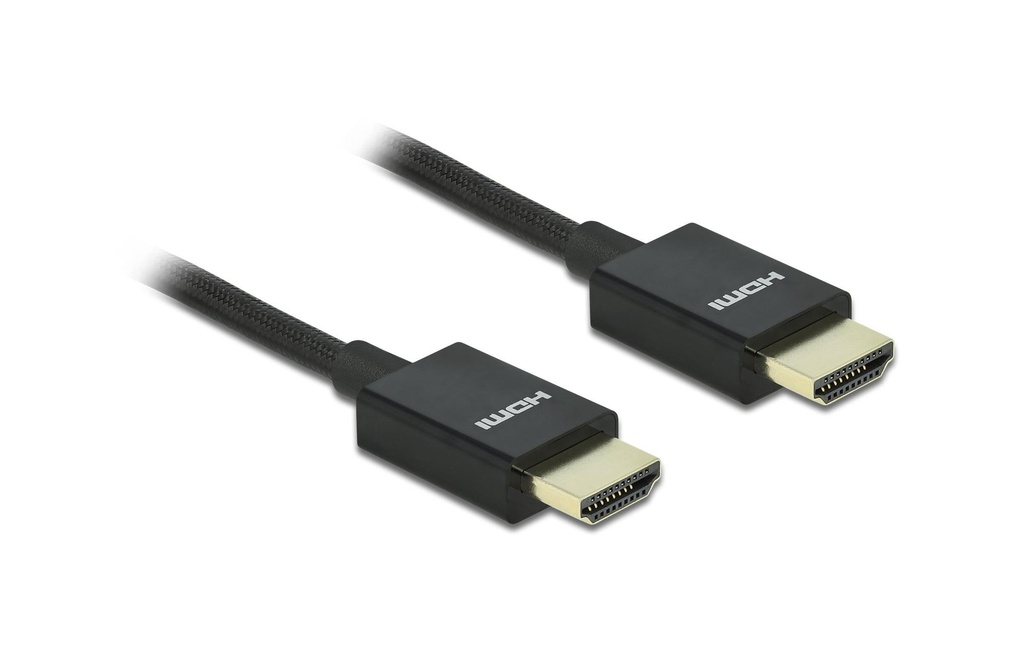 Delock Câble 8K 60Hz HDMI - HDMI, 2 m, Noir