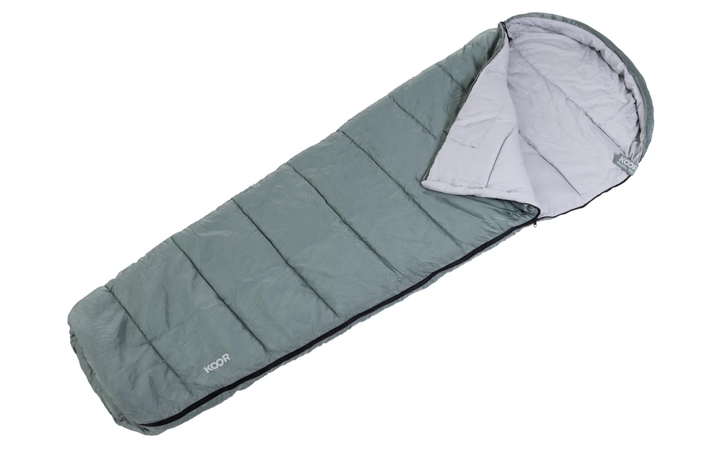 KOOR Sac de couchage Baaba 950 Gris 80 x 220 cm