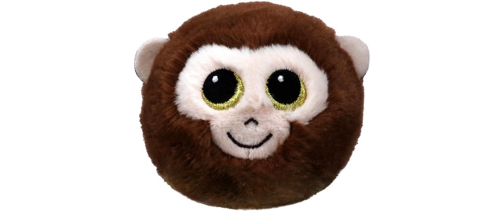 Ty Peluche Beanie Bouncers Banana 10 cm, Brun
