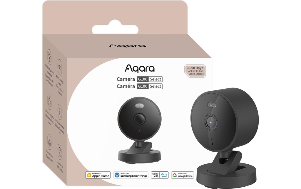 Aqara Caméra réseau G100 Noir, 1 Pièce/s