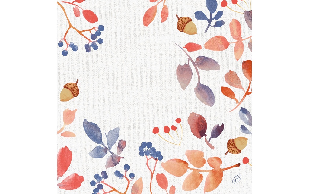 Duni Serviettes en papier Autumn Gradient 40 cm x 40 cm, 60 Pièce/s