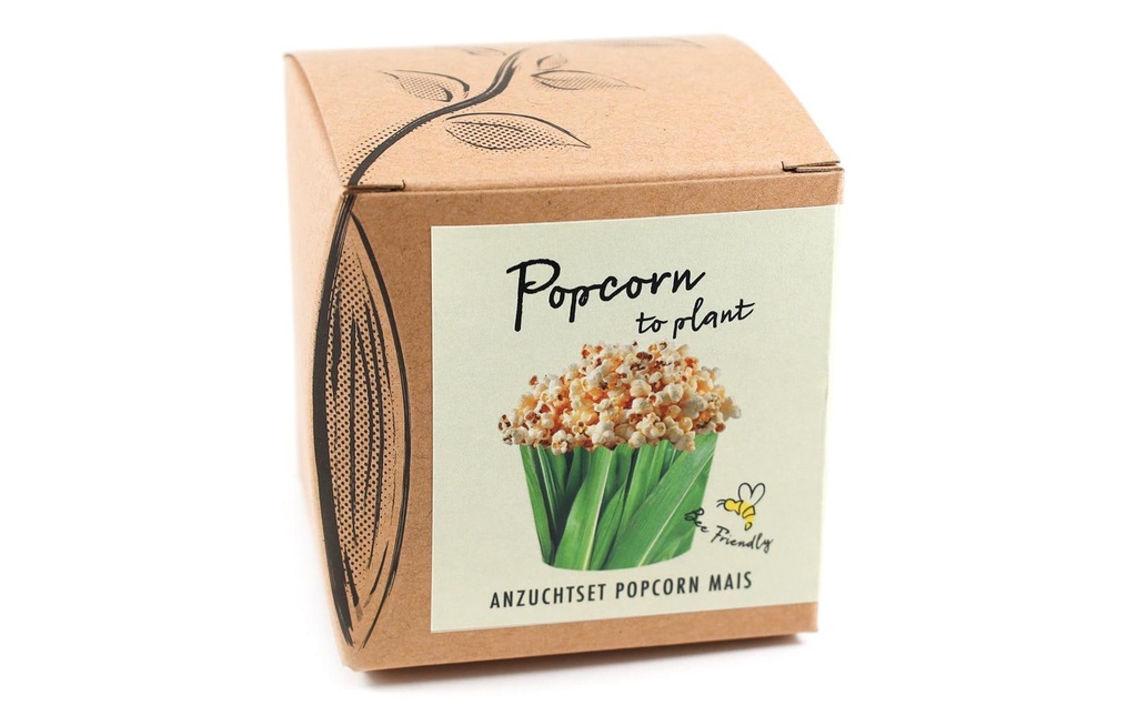 Naturkraftwerk Kits de culture de semis Popcorn-to-Plant avec pop-corn de maïs