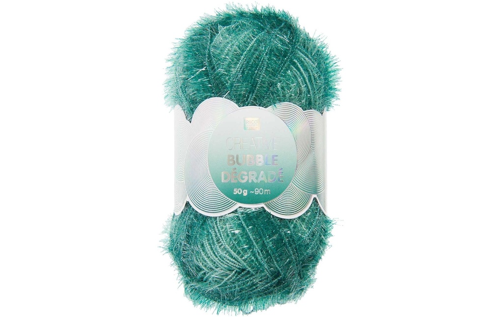 Rico Design Laine Rico Creative Bubble Dégradé 50 g / 90 m, Lierre
