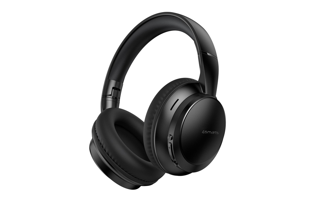 4smarts Casques supra-auriculaires SkyBuds Wave Noir