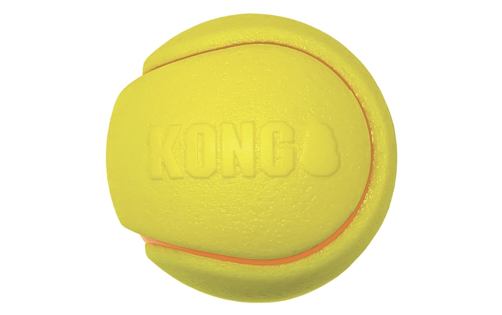 Kong Jouet pour chien Squeezz Tennis Ø 8.3 cm, assortis