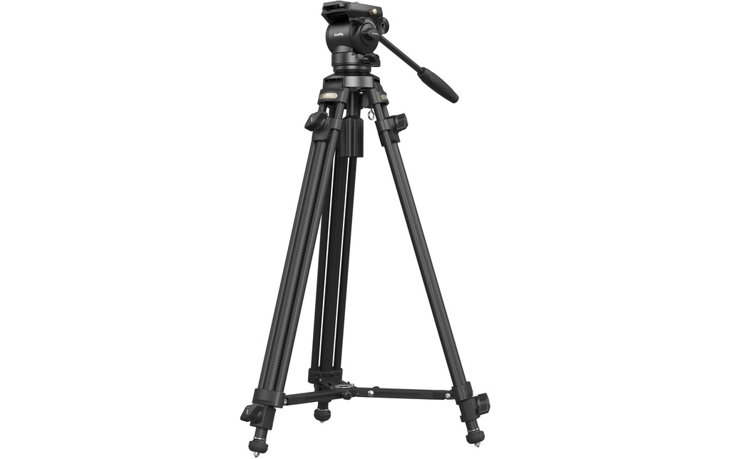 Smallrig Kit de trépied vidéo léger AD-50 en fibre de carbone
