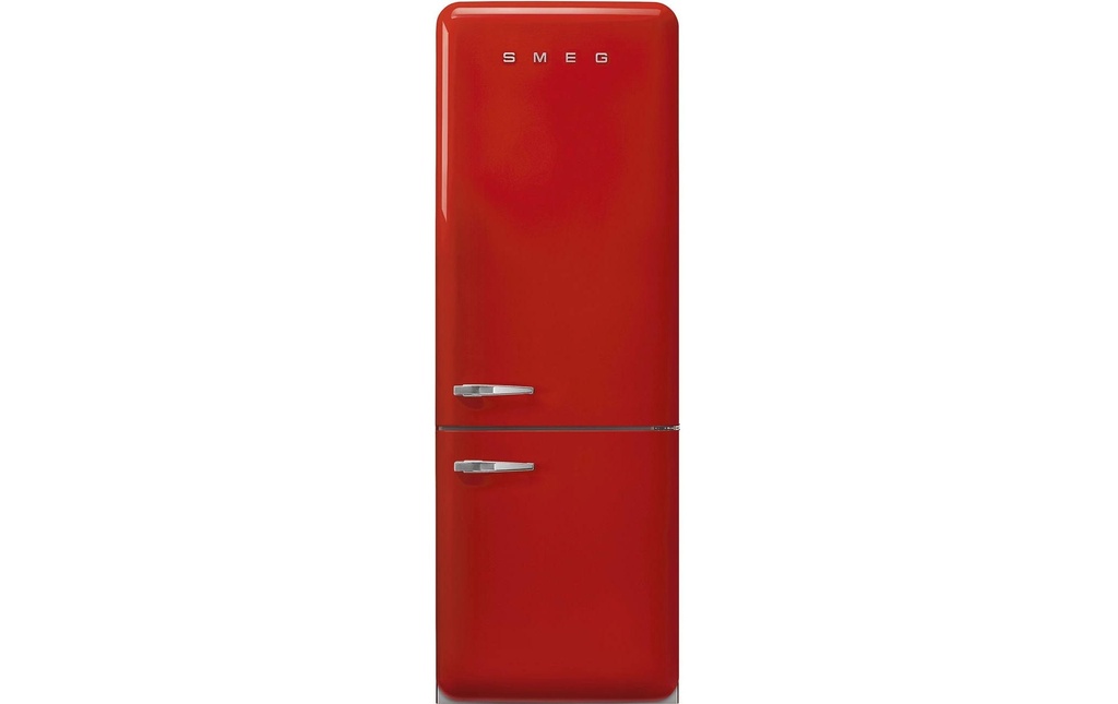 SMEG Réfrigérateur congélateur FAB38RRD6 Rouge, Droite
