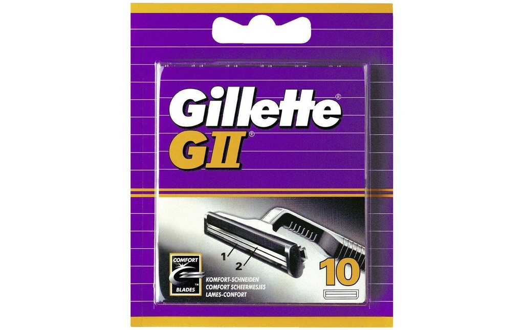 Gillette Lames de rasoir GII 10 Pièce/s