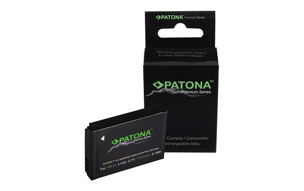 Patona Batterie pour Appareils photo numérique NB-5L