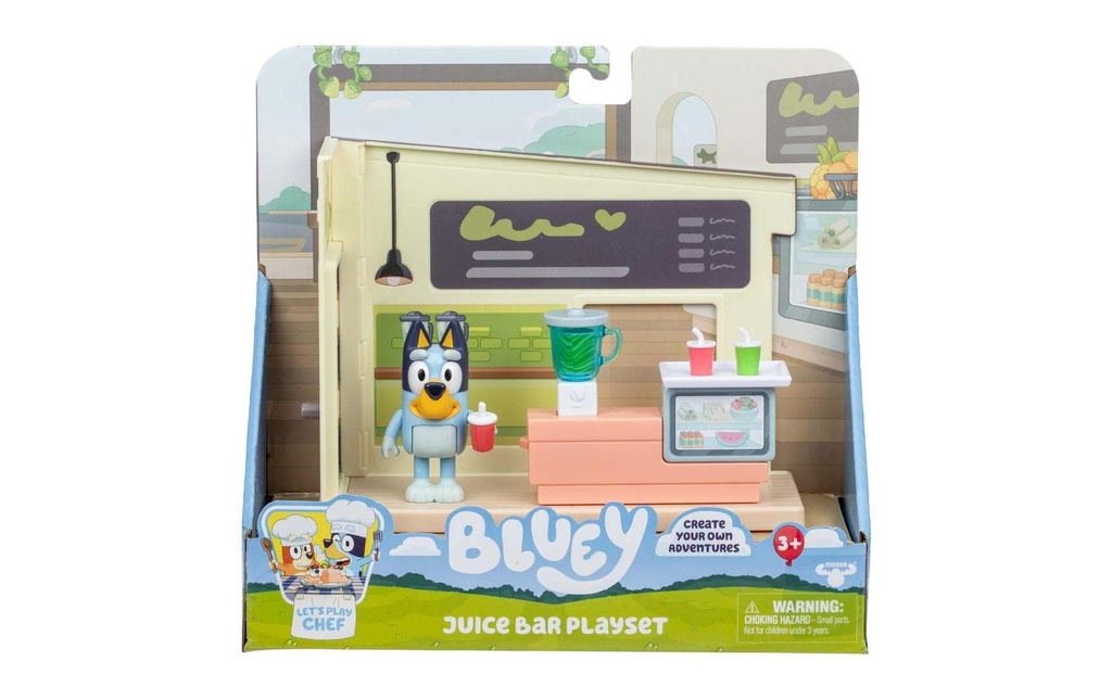moose Ensemble de pions Bar à jus de fruits Bluey