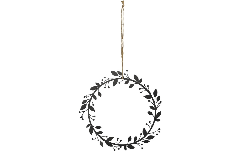 COCON Cintre Couronne 25 x 25 cm, Noir
