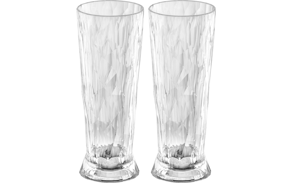 Koziol Verre à bière Superglas Club No. 11, 500 ml, 2 Pièce/s,