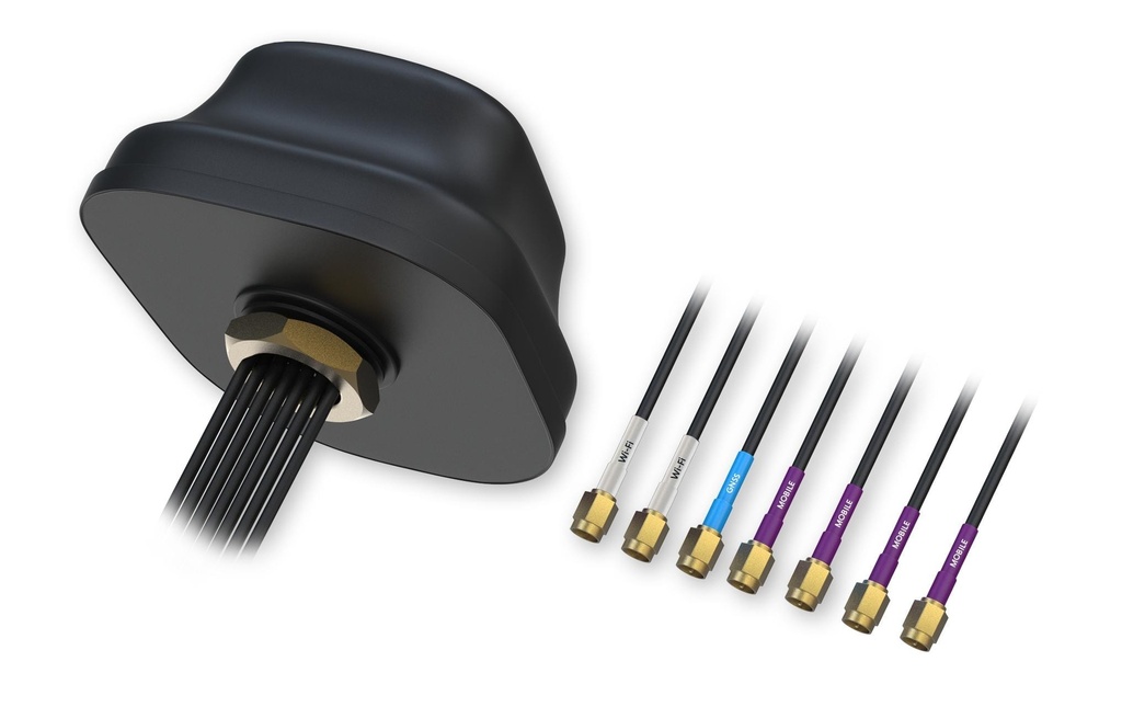 Teltonika Antenne LTE/WLAN/GPS PR1KC640 SMA 4 dBi Rayonnement directionnel
