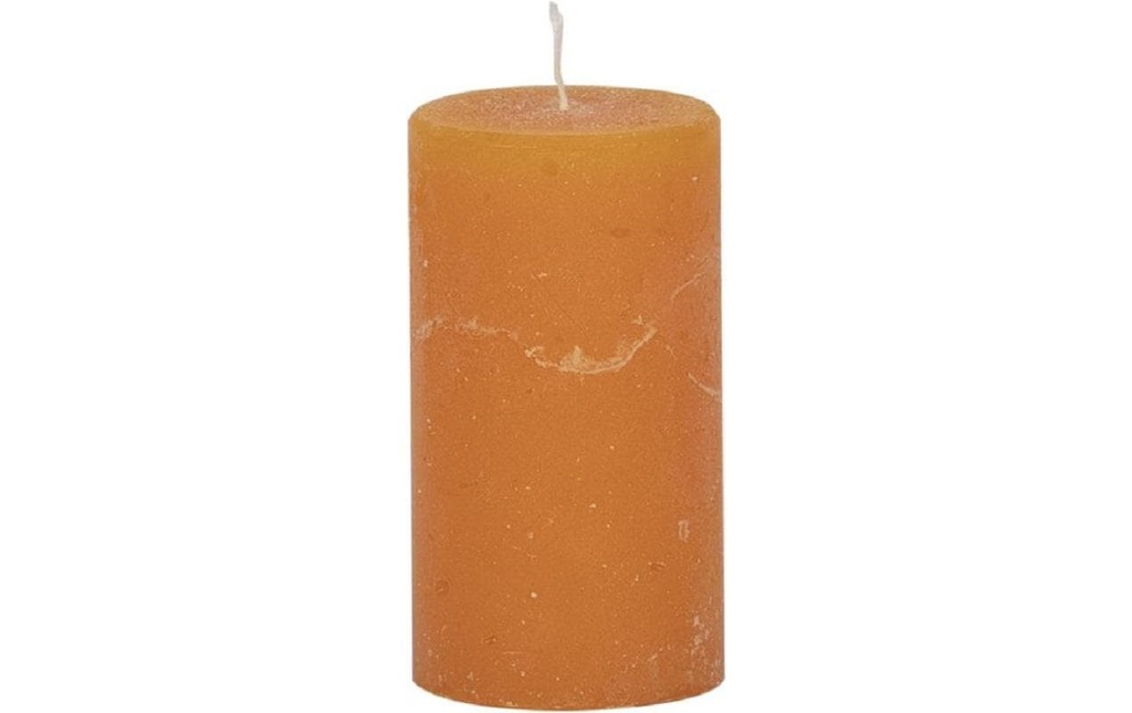 Weizenkorn Bougie Ice 9 cm x 5 cm, mandarine, 6 Pièce/s