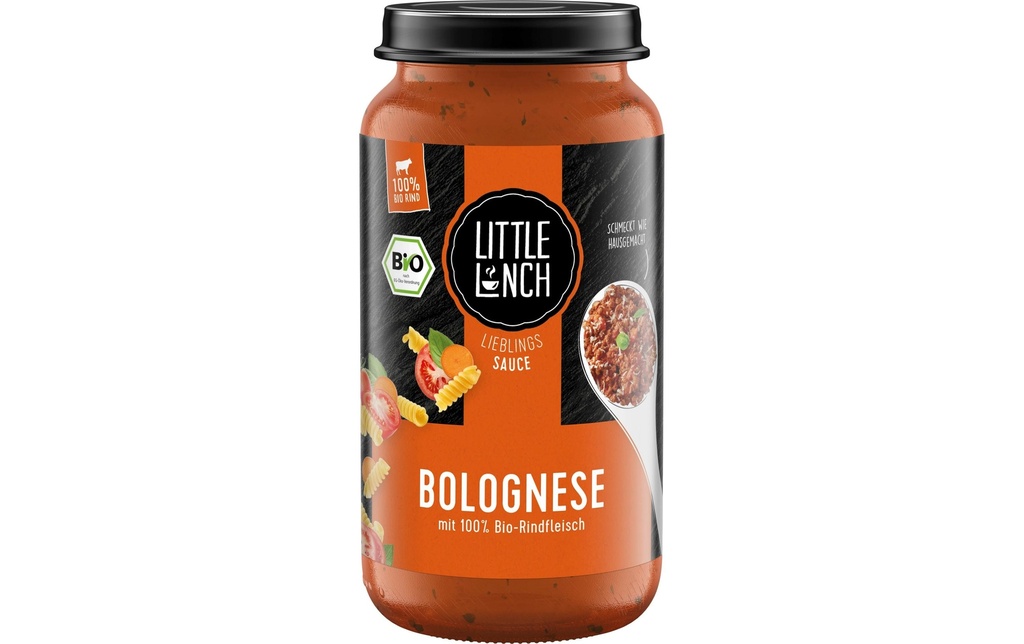 Little Lunch Sauce Sauce bolognaise biologique préférée 250 g