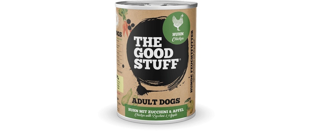The Goodstuff Alimentation humide Volaille &amp; Courgettes Adult 800g