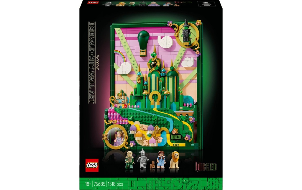 LEGO® Art mural Emerald City 75685
