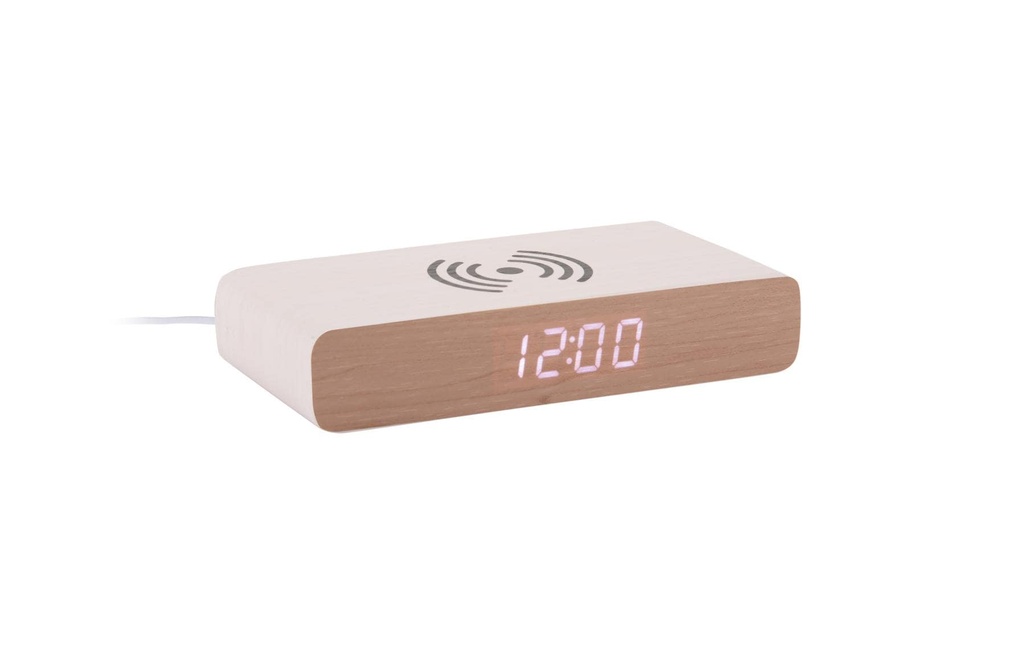 KARLSSON Réveil numérique Retro Flat Blanc