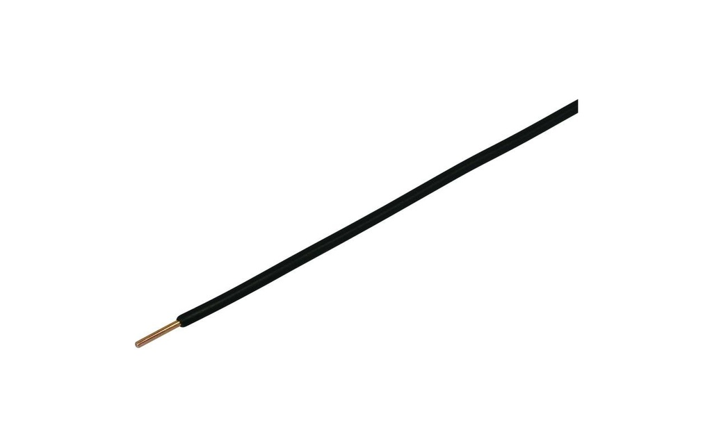 STEFFEN Fil T 1.5 mm², 20 m Noir