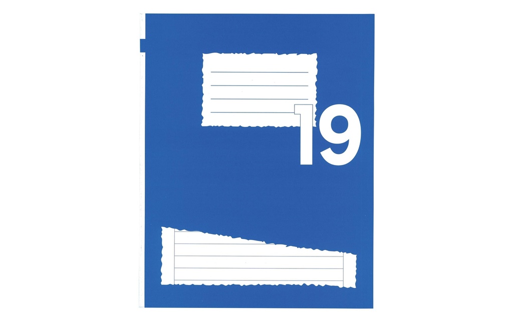 office focus Cahier d'école E5, À lignes, Bleu, 10 Pièce/s