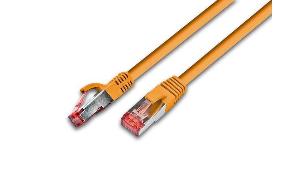 Wirewin Câble patch RJ-45 - RJ-45, Cat 6, S/FTP, 30 m, Orange
