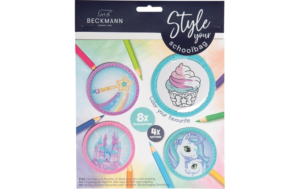 BECKMANN Patches autoagr.Mint (7 pces)