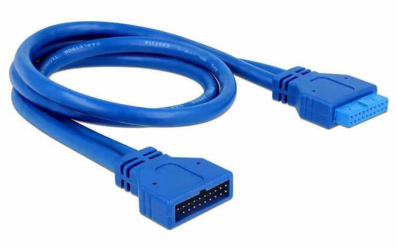 Delock Câble embase à broches USB3.0 Rallonge 45 cm