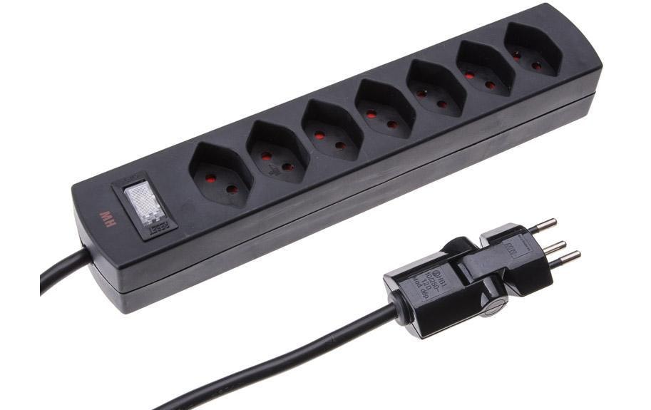 Max Hauri Bloc multiprises Safety-Line 7x T13