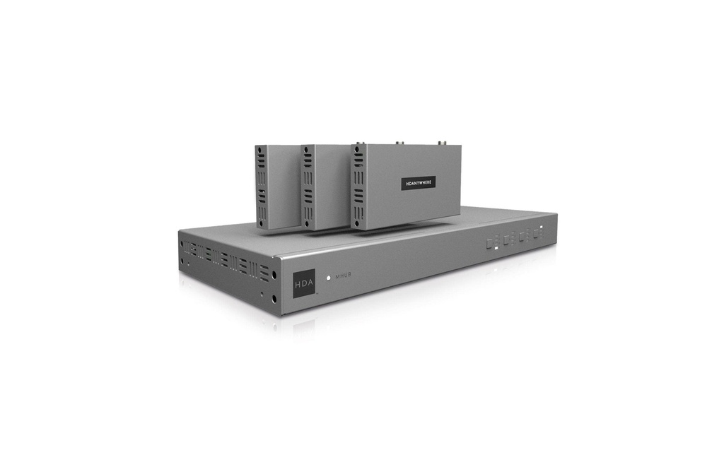 HDANYWHERE Commutateur matriciel MHUB U HDA-250844 HDMI HDBaseT, Set