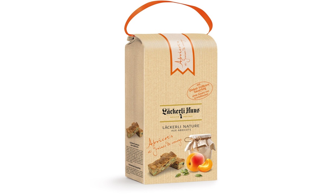 Läckerli Huus Petits gâteaux Läckerli Nature Abricot 270 g