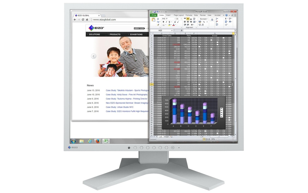 EIZO Moniteur S1934H Garantie suisse