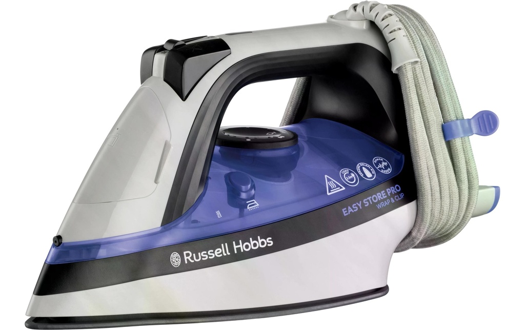 Russell Hobbs Fer à vapeur Wrap & Clip