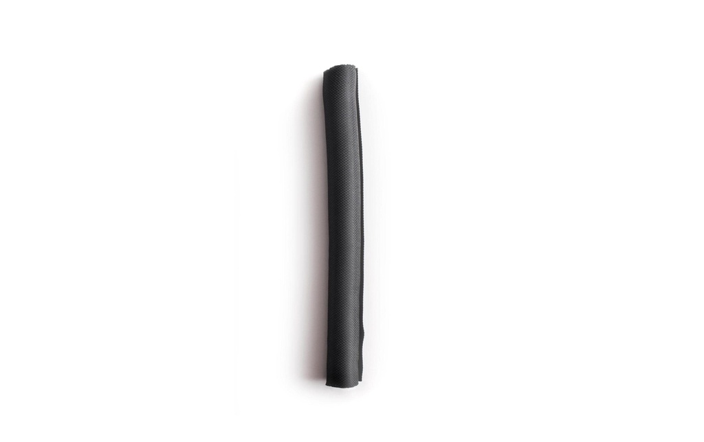 Audioraq Cheminement de câble KF 19mm ouvert extensible 2m noir