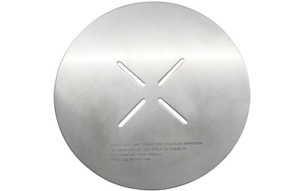 Kadastar Plaque de répartition de la chaleur Aluminium, 15.5 cm