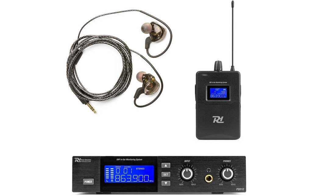 Power Dynamics Systèmes de surveillance par oreillettes PD810