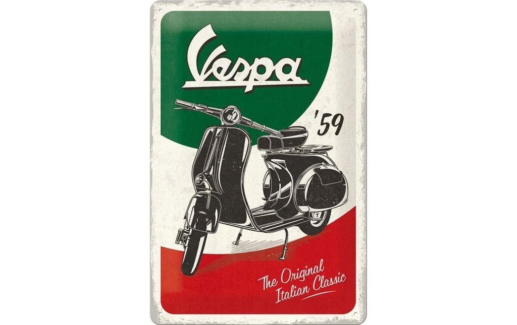 Nostalgic Art Plaque Vespa 20 x 30 cm, métal